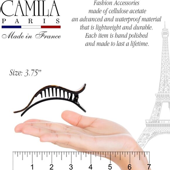 French Hair Clip Alligator Style Durable Secure Grip Elegant Accessories main image 8